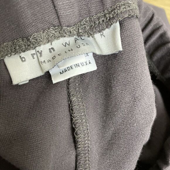Bryn Walker Modal Blend Pull On Capri Leggings Gray Elastic Waist Womens Small - Picture 8 of 11